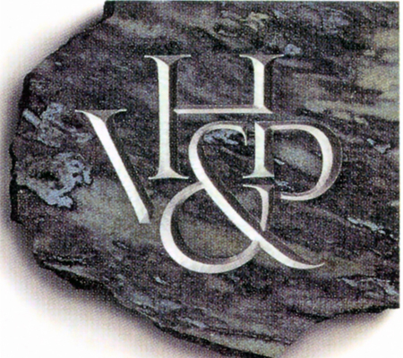 Logo designed and cut in granite by Frank E. Blokland
